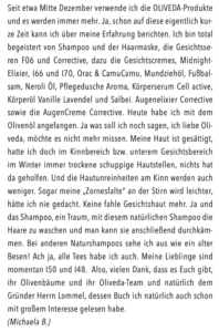 Feedback Oliveda 5